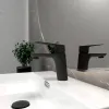 Смеситель для умывальника Koller Pool Kvadro Start, черный матовый- Фото 4